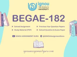 assignment english communication skills (begae 182)